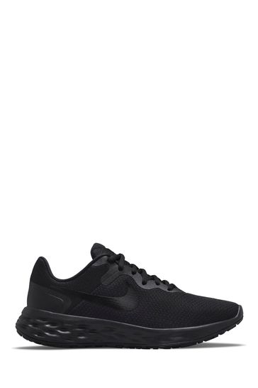 Buy Nike Black Revolution 6 Running Trainers from Next Luxembourg