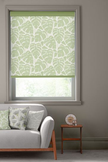 MissPrint Green Guatemala Made To Measure Roller Blind