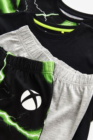 Buy Black Green Xbox Pyjamas 2 Pack 5 16yrs from Next Poland