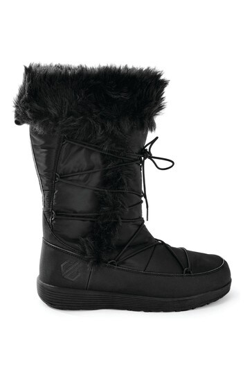 Dare 2b Black Cazis Cosy Faux Fur Boots