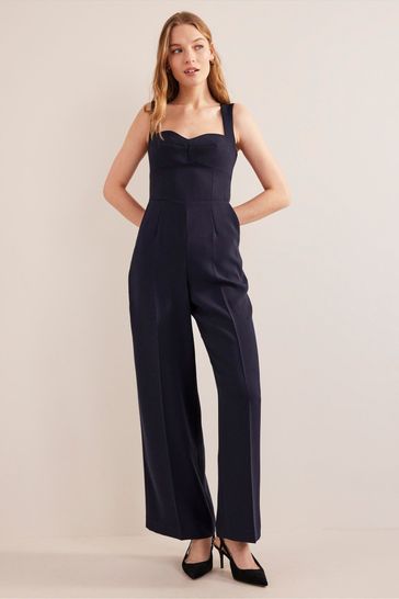 Boden blue jumpsuit clearance