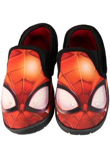 Character Red Spiderman Light Up Slippers