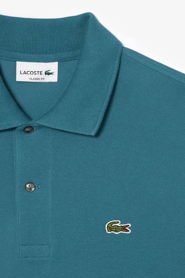 Lacoste polo turquoise online