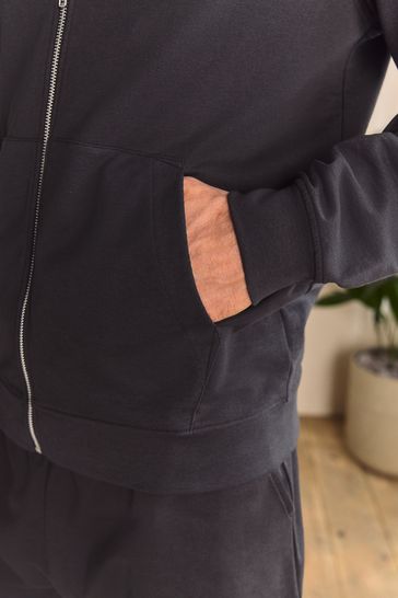 Gray polo zip up hoodie on sale