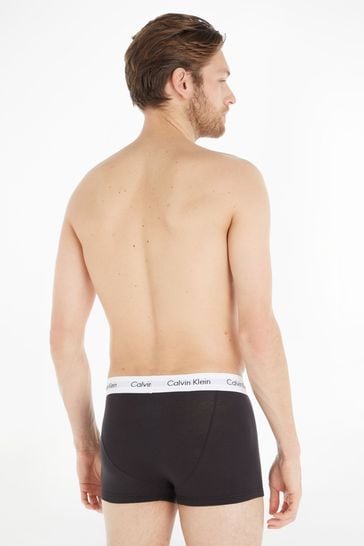 Buy Calvin Klein Cotton Stretch Low Rise Trunks 3 Pack from Next New Zealand