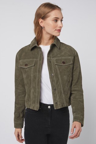next suede jacket