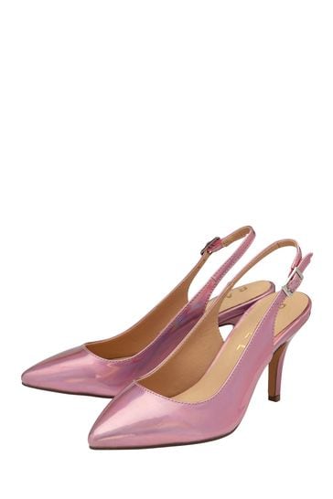 Buy Ravel Pink Slingback Shoes On a Kitten Heels from Next Italy