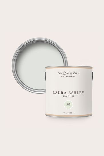 Laura Ashley Duck Egg Blue White Matte Emulsion 2.5Lt Paint