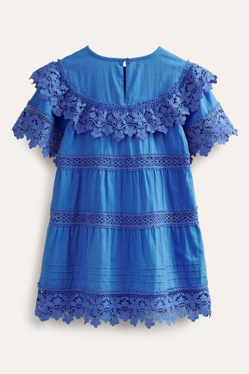 Boden blue lace dress outlet