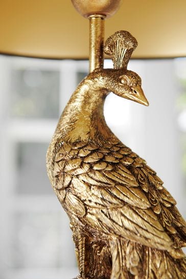 Peacock floor lamp next best sale