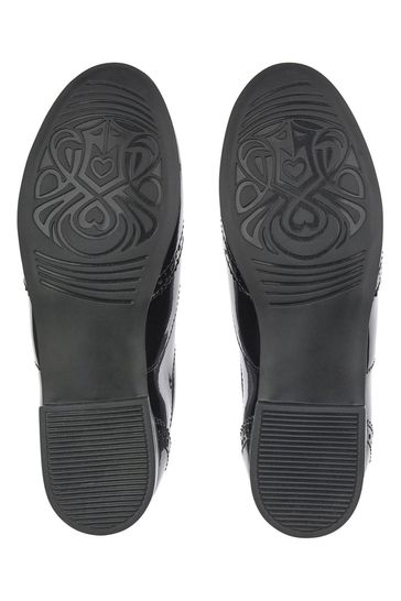 Girls lace discount up school shoes