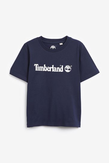 Timberland® Navy Logo T-Shirt