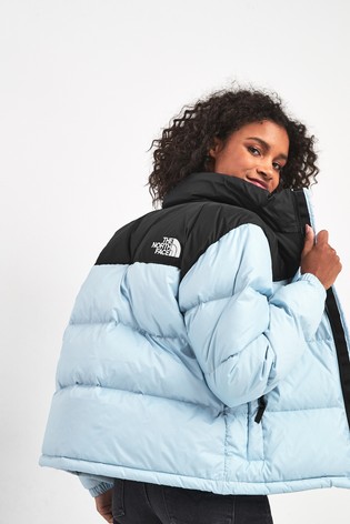 north face baby blue jacket