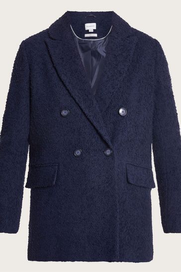 Blazer hot sale coat blue