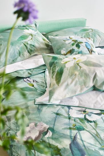 Designers Guild Green Kiyosumi Pillowcase