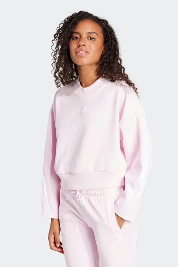 adidas Pink Sportswear Future Icons 3-Stripes Sweatshirt