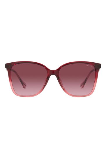 Buy Ralph By Ralph Lauren Red 0RA5281U Sunglasses from Next