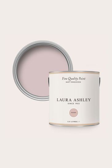 Laura Ashley Blush Pink Matte Emulsion 2.5Lt Paint