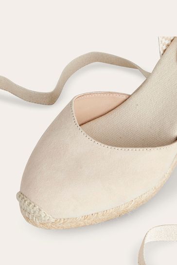 Buy Boden Natural Cassie Espadrille Wedges from the Next UK online shop