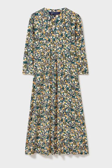 Emi animal embroidered midi hotsell dress