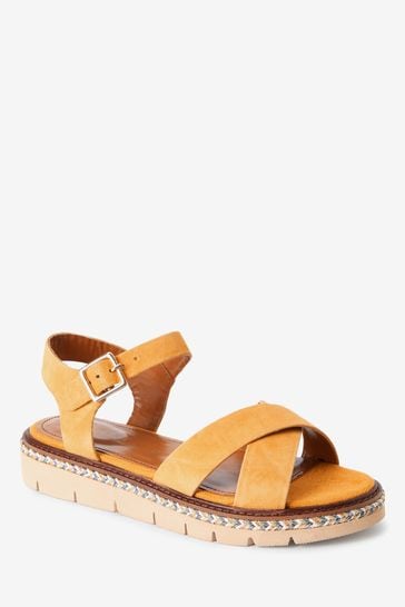 Ochre sandals next sale