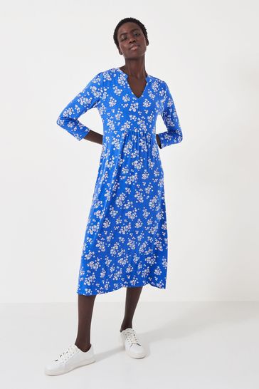 Crew Clothing Company Floral Emi Jersey Dress