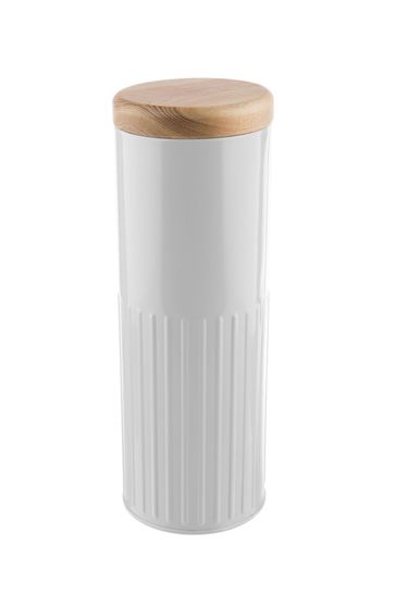 Bakehouse White Tall White Storage Canister