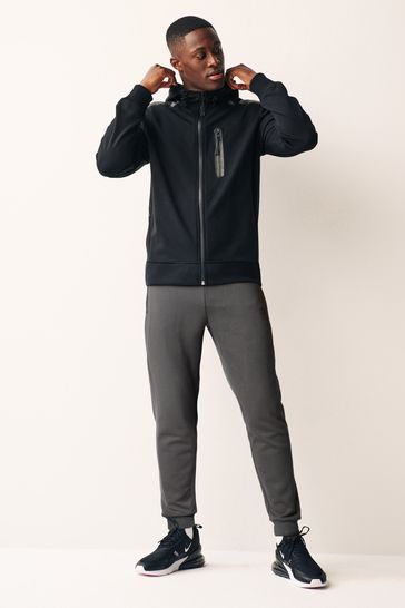 Buy Black Athleisure Hoodie from Next Oman