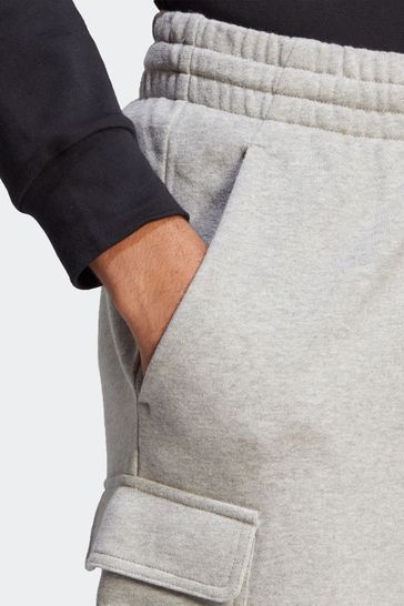 Buy adidas Grey 100 Cotton Essentials French Terry Cargo Shorts from Next Bahrain