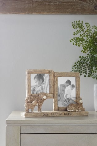 Natural Hamish Cow Multi Collage Picture Frame