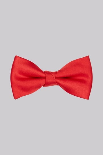 Moss Red Bow Tie