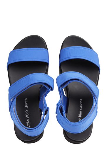 Calvin klein blue sandals new arrivals