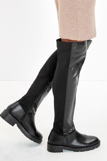 Wide fit over the knee boots uk on sale