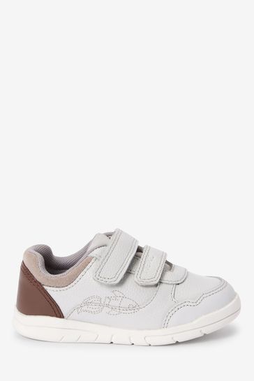 Grey Rocket Standard Fit (F) Little Luxe Leather Shoes