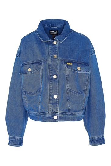 Barbour denim jacket outlet