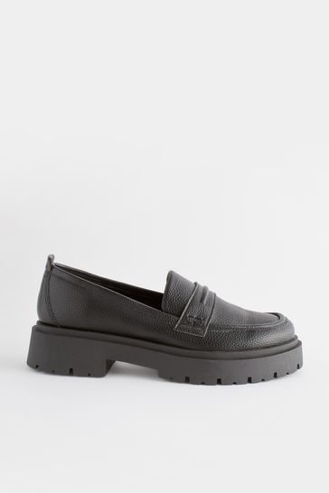 Chunky store loafers womens