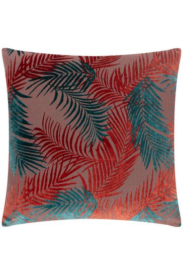 Orange and hot sale teal cushions