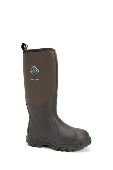 Buy Muck Boots Brown Arctic Pro Tall Wellies from the Laura Ashley