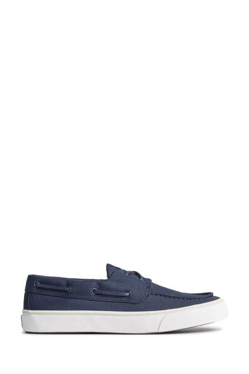 Blue and deals white sperrys