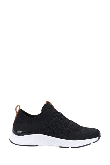 Hush Puppies Black Trainers