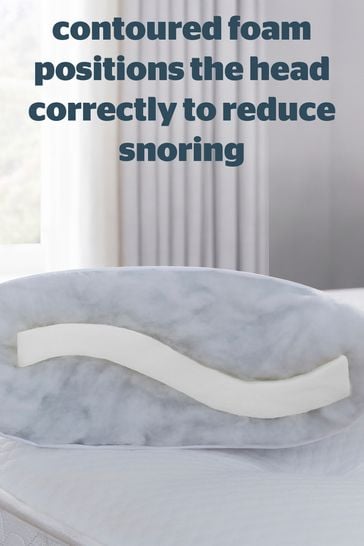 Silent night anti hot sale snore pillow tesco