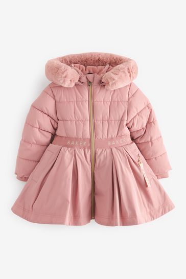 Buy Baker by Ted Baker Shower Resistant Skirted Coat from Next