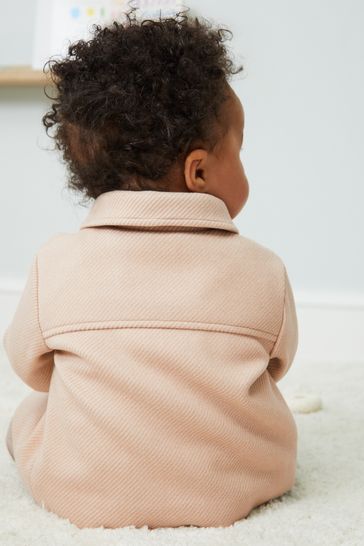 Beige shop baby coat