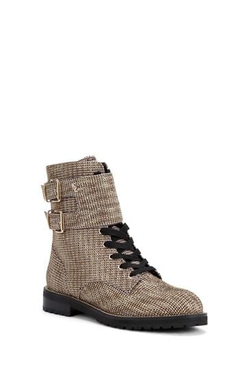 Kurt Geiger London Cream Sutton Ankle Boots