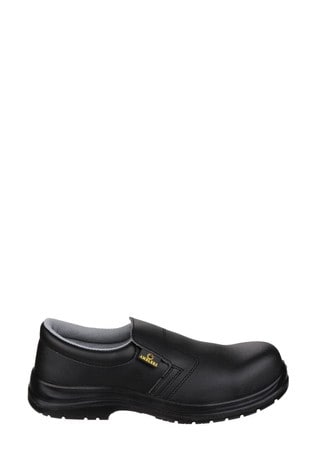 Amblers Safety Black FS661 Lightweight Slip-On Safety Shoes