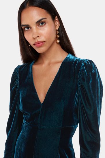 Whistles velvet dress deals