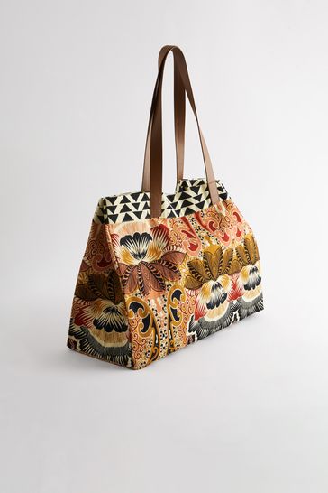 Paisley print tote bag hotsell