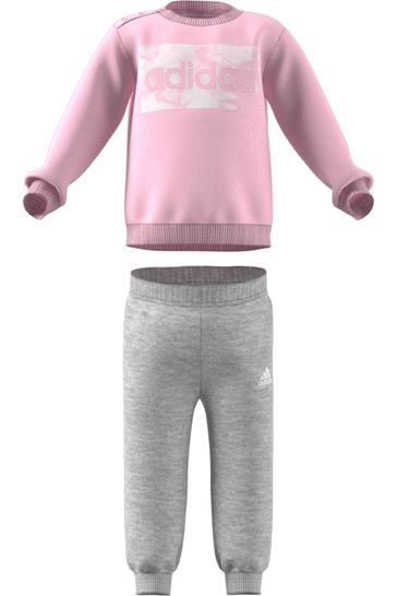 adidas Pink Essentials Infant Tracksuit