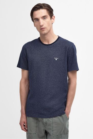 Barbour t shirt purple sale