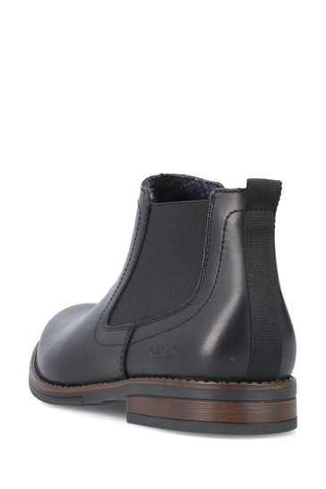 Black zipper boots mens 2025